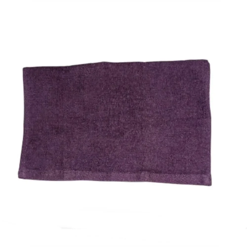 Vintage PEACE Towel Set Purple Gold Embroidered Decorate Bath